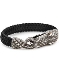 Snake Bones - Alligator Clasp Bracelet - Lyst