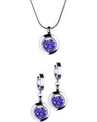 My Little Nature - Handmade Jewelry Gift Set With Natural Stones – Mini Necklace & Earrings - Lyst