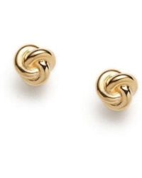With Love Darling - Knot Stud Earring - Lyst