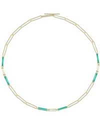 C|Nd|N by Candan Balto - Megaron & Enamel Necklace - Lyst
