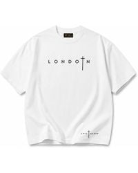 Chic Urban - London Grace Oversized T-Shirt - Lyst