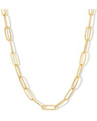 Formation Co. Jewellery - Alice Paperclip Necklace - Lyst