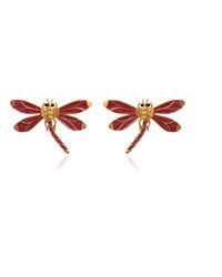 Milou Jewelry - Dragonfly Earrings - Lyst