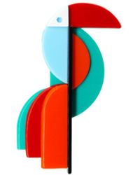 Gissa Bicalho - Handmade Acrylic Brooch Toucan - Lyst