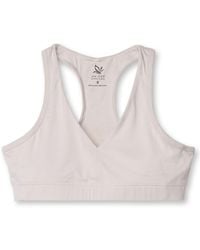 On/Off Essentials - Neutrals Bamboo Sports Bra - Lyst