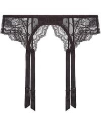 Journelle - Anais Suspender Belt Noir - Lyst