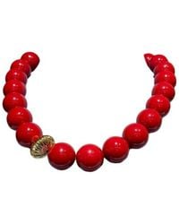 Eyeconic by Samar Ajram - Maxi Beaded Necklace - Lyst