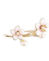 Grosse - Crystal & Pearl Brooch, Series Sakura - Lyst