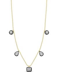 SHYMI - Mix Shape On A Beaded Ball Chain Necklace - Lyst