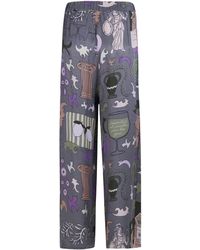 Iodes - Ayvalık Cupro Trousers - Lyst