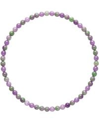 seree - Field Beaded Jade Necklace - Lyst
