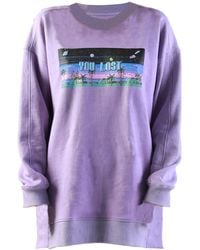Quillattire - Lilac Bamboo Sweatshirt - Lyst