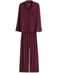 Pure Parima - Soft-Knit Long Sleeve Pajama Set - Lyst