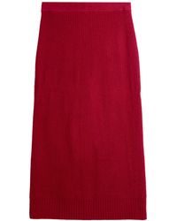 Bel Cashmere - Keira Skirt Burgundy - Lyst