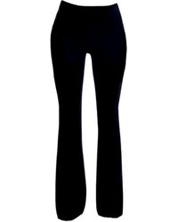 Amortizia - Thirty-Three Pants Stretch Flared Trousers - Lyst