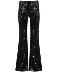 N'Onat - Amy Sequined Flared Party Trousers - Lyst