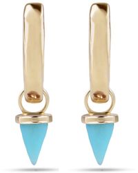Zohreh - Mini Spike Hoop Earrings 9K - Lyst