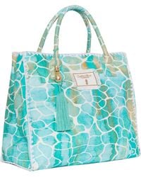 Sophia Alexia - Aqua Pebbles Barbados Beach Bag - Lyst