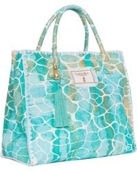 Sophia Alexia - Aqua Pebbles Barbados Beach Bag - Lyst