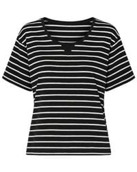 Conquista - Loose Fit Stripe Top - Lyst