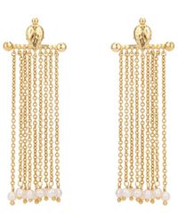 Coco & Kinney - Myrtle Pearl Drop Earrings - Lyst
