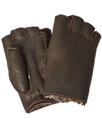 Owen Barry - Fingerless Gloves Hurricane Sheepskin British Made - Lyst