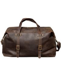 Touri - Large Leather Holdall - Lyst