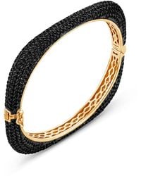 SALLY SKOUFIS - Behold Bangle With Made Diamonds - Lyst