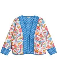 Inara - Goa Carnival Reversible Quilted Cotton Jacket - Lyst