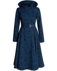 RainSisters - Coat With Floral Print - Lyst