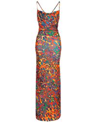 ROSERRY - Tulum Maxi Jersey Dress In Gaudi Print - Lyst