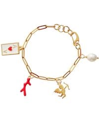 Smilla Brav - Lucky Love Charm Bracelet - Lyst