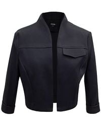 Smart and Joy - Minimalist Crop Jacket - Lyst