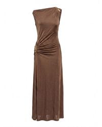 Tantra Spain Sl - Long Dress With Draping - Lyst