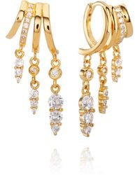 Aaria London - Cleo Hoop - Lyst