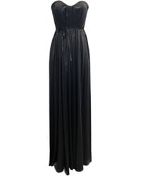 Imaatu - Quiet Pure Silk Gala Evening Gown Pockets Sculpting Internal Corset Carpet Maxi Dress - Lyst