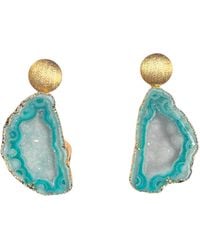 Magpie Rose - Circle Earrings - Lyst