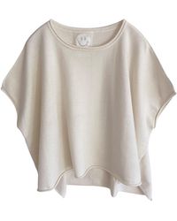 Zenzee - Cashmere Capelet Top - Lyst