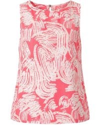 Oh!Zuza - Neutrals Echo Viscose Top Wide Straps - Lyst