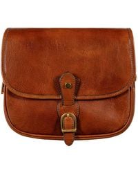 Time Resistance - Leather Saddle Bag - Lyst