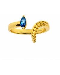 NASI SILVER - Croctail Marquise Ring- Topaz - Lyst