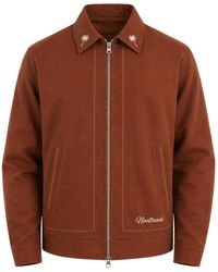Nooltrends - Mocha Palmeraie Embroidered Jacket - Lyst