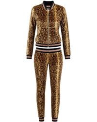 Maui X Lolita - Foxy Velour Python Print Tracksuit - Lyst