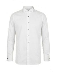 Ron Tomson - Wing Classical Top Front Stud Tuxedo Shirt - Lyst