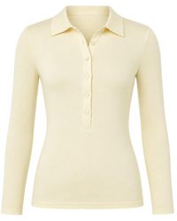 Ats the Label - Neutrals Kian Soft Ivory Button Collar Top - Lyst
