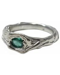 Mitsymay Jewellery - One Of A Kind Emerald Ring - Lyst