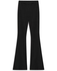 Nocturne - Ribbed Flared Pants - Lyst