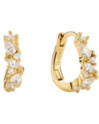 Vanhi - Nori Twisted Crystal Huggies - Lyst