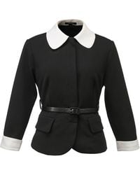 Smart and Joy - Double Breasted Collar Jacket - Lyst