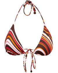 Kikki-G Swimwear - 'Josie Bikini Retro Print Top - Lyst